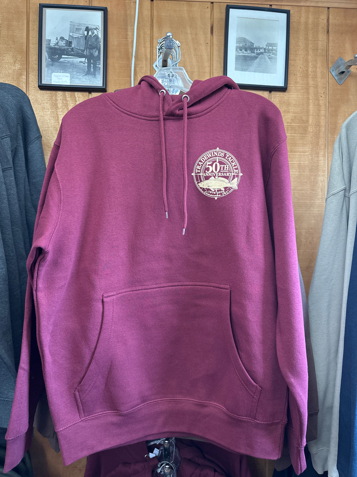 50th Anniversary Hoodie - Burgundy