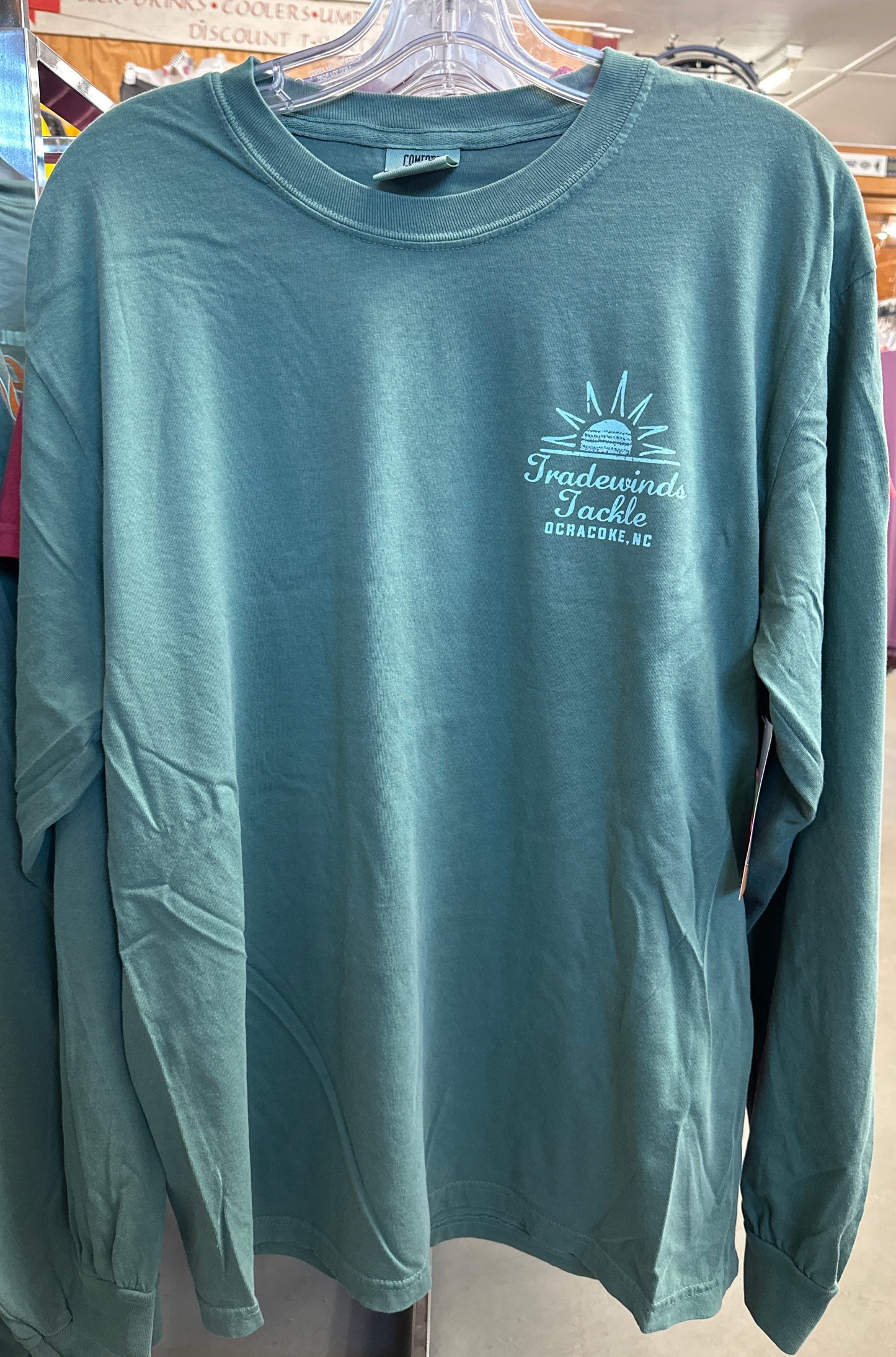 Ocracoke Bike Shirt - Long Sleeve