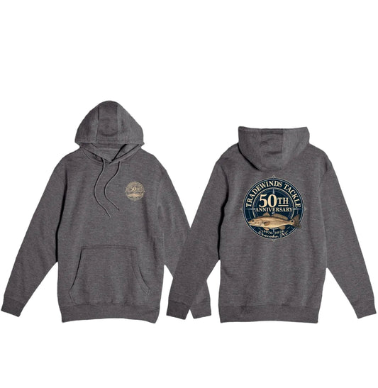 PREORDER 50th Anniversary Hoodie, Charcoal - Ships 5/1