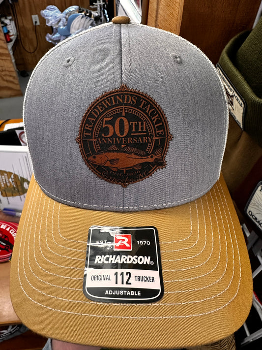 50th Anniversary Hat - Gray, Amber, Birch