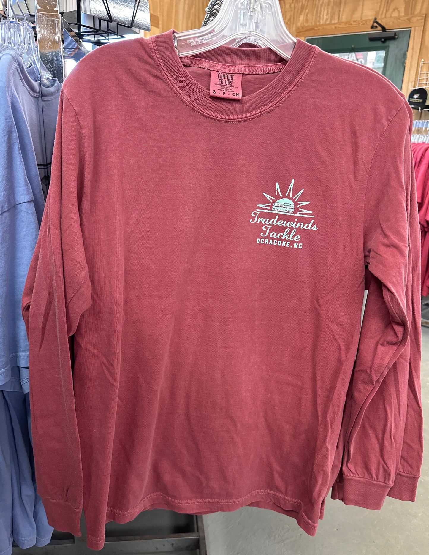 Ocracoke Bike Shirt - Long Sleeve