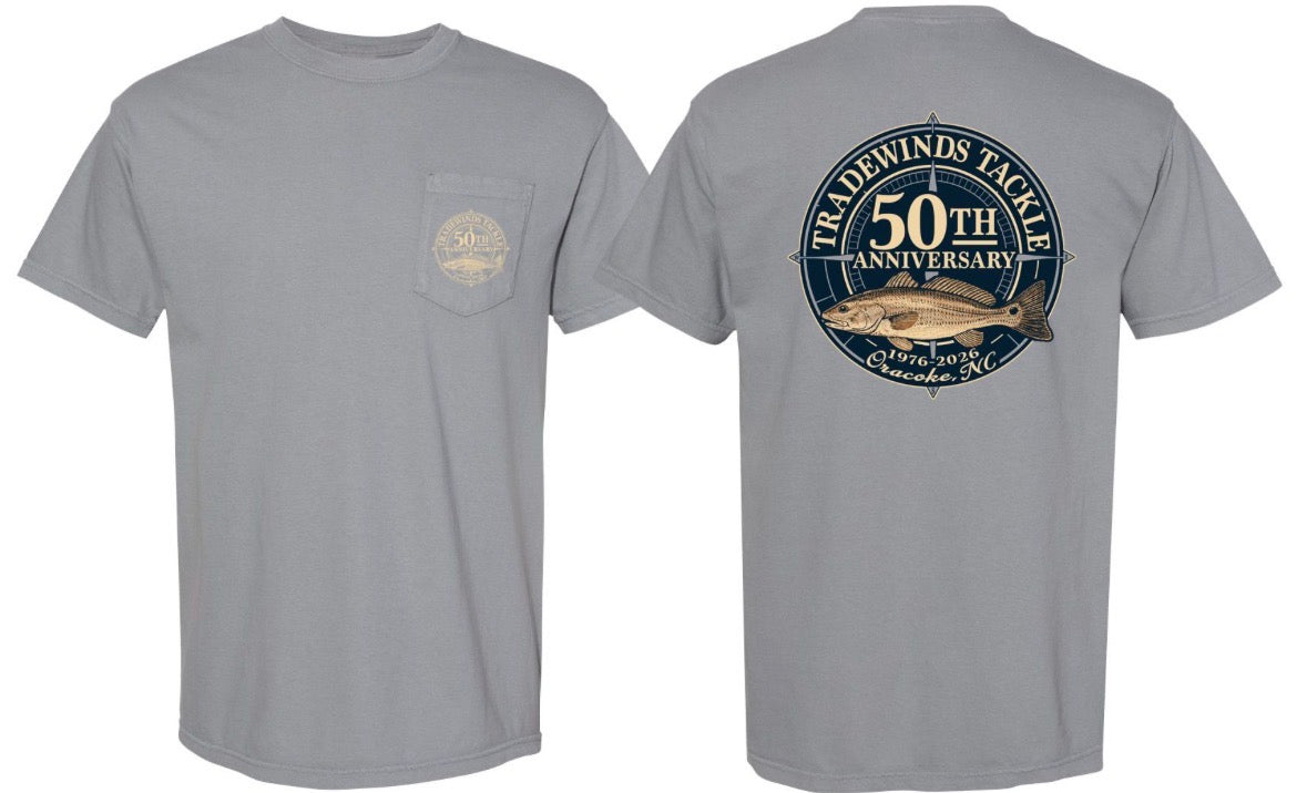 50th Anniversary Tshirt, Graphite Gray