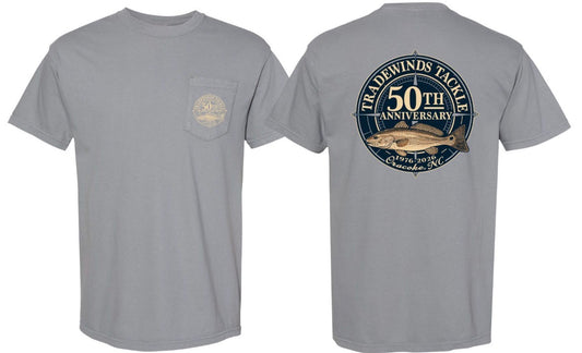 PREORDER 50th Anniversary Tshirt, Graphite - Ships 5/1