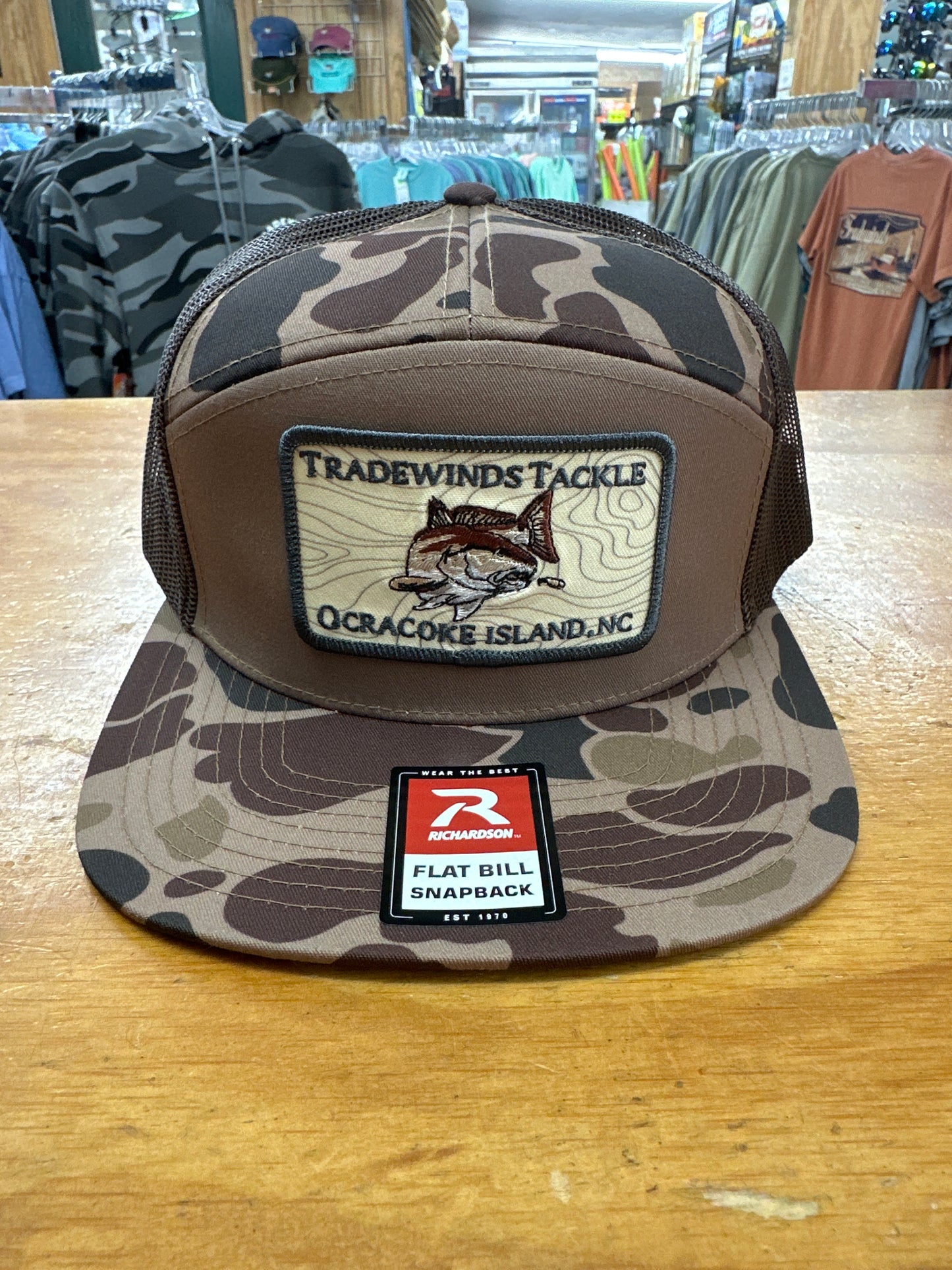 Bark Camo Patch Hat