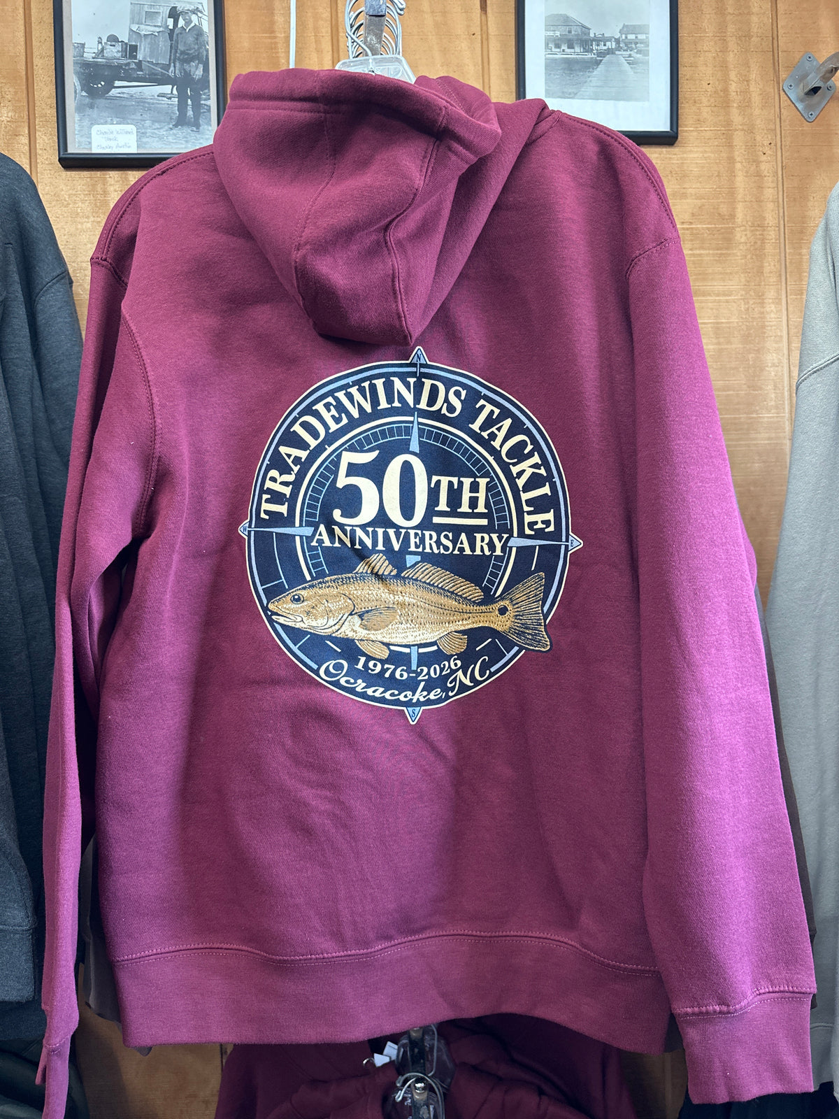 50th Anniversary Hoodie - Burgundy