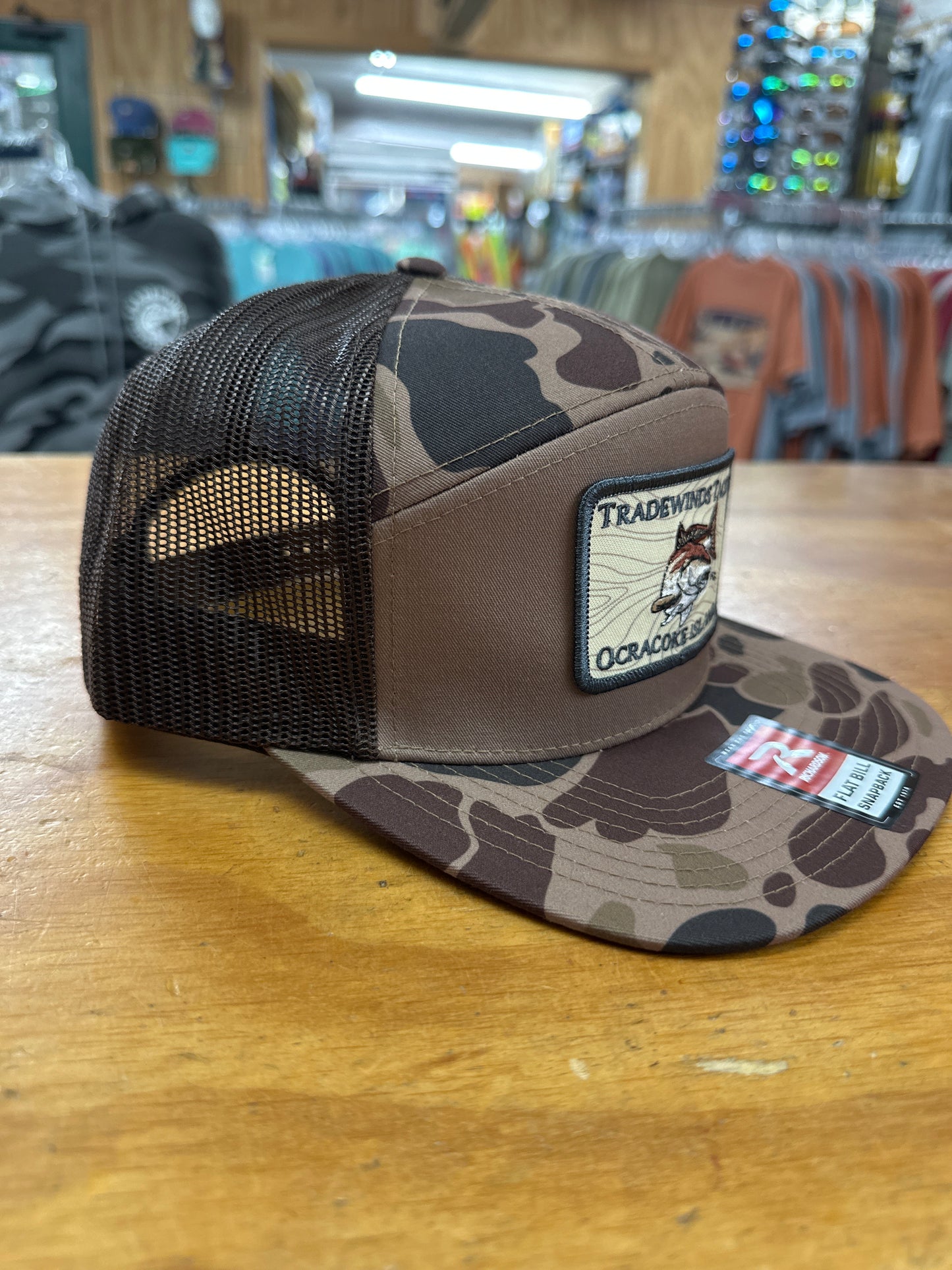 Bark Camo Patch Hat